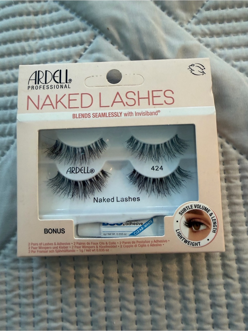 Ardell Naked Lashes 424 - Black 2 Pack
